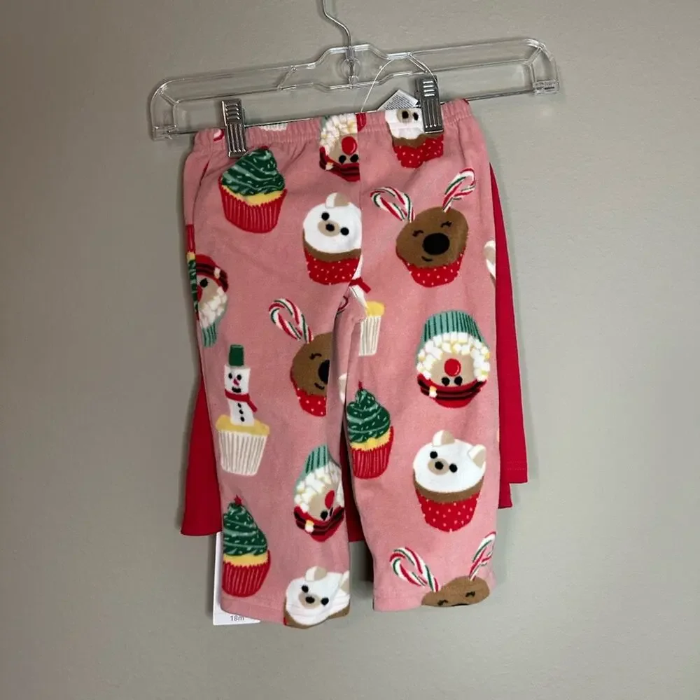 Carter’s Christmas Pajamas - Just One You 2-piece Jammies Size 18 months NWT